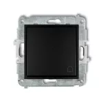 ICON Mechanizm łącznika zwierny dzwonek czarny mat
