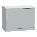 Obudowa poliestrowa PLAZT, PanelSet, IP44 otwarta podłoga, wentylowany dach 500x750x420 mm