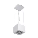 ALPINA B1Wd LED111 wisząca max. 1x20W, G53, 12V/DC, biały sygnałowy (mat struktura) RAL 9003