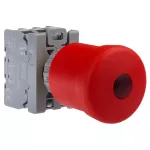 PRZYCISK BEZP. PODŚWIETLANY 2ROZ STANDARD SP22-BLN-02-LEDUNI\AC/DC