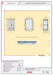 Obudowa poliestrowa - IP44/IP54, IK10, KSZI 53x80-2 daszek płaski