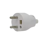 POWER Wtyczka rozbieralna prosta BIAŁY, 480460