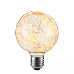 Żarówka Dekoracyjna LED Świetliki G80 E27 2W 230V Żółta