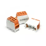 Zacisk odgałęźny HLAK-25-1/2BR brązowy