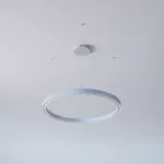ALFREDO 1100/U wisząca DIRECT LED PHILIPS LV 69W/11000lm/3000K/TD/CAS, 230V, srebrny aluminiowy (mat) RAL 9006