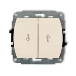 TREND Mechanizm łącznika zwiernego żaluzjowego beżowy