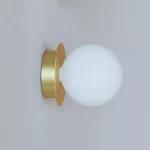 COTTON kinkiet fi100 max.1x1,9W, G9, 230V, kolor złota (gładki mat) DM101/K/TC1/962
