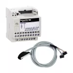 Modicon ABE7, zestaw kabli + podbaza 2 x 16 kanałów I/O, 2 m