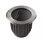 Recessed uplighting IP65-IP67 Gea Wall Washer ø225mm LED 27.5W LED neutral-white 4000K ON-OFF AISI 316 stainless steel 1109lm 55-9910-CA-CM
