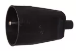 Gniazdo proste 1-fazowe GP-16A 2P+Z Czarne