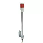 Kolumna świetlna R, 40 mm, montaż na rurze, stabilna, bez brzęczka, IP23, 24 V AC DC Harmony XVC