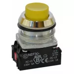 PROMET Przycisk NEF30-WY/W3 żółty