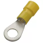 Końcówka oczkowa izol. 4,0-6,0 M6 PC żółta 100szt