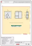 Obudowa poliestrowa - IP44/IP54, IK10, OS 80x80/5+3/8 daszek płaski