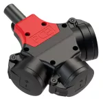Rozgałęziacz potrójny SCHUKO gumow z zatyczką 16A 2P+Z 230V IP44, 5 polowy zacisk wejściowy 25322-s5