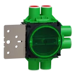 Multifix, puszka 1M, 12-27 mm, 6 wejść + wspornik montażowy