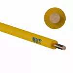 DY 300/500 1x2,5 żółty Kabel elektroenergetyczny, instalacyjny, jednożyłowy, z żyłą jednodrutową z izolacją PVC