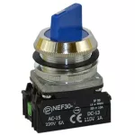 PROMET Przycisk NEF30-PX/W3 niebieski