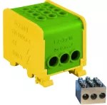 Odgałęźnik instalacyjny LZ 1*16/16/16z-g żółto-zielony