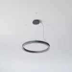 ALFREDO 910/U wisząca DIRECT LED PHILIPS LV 56,5W/9630lm/4000K/TD/CAS, 230V, czarny (mat) RAL 9017