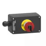Stacja kontrolna XAWG plastikowa 1 NC + 1 NC czerwona Emergency Stop Harmony XAW