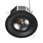 AMI LED SLM PremiumColor, L09, wpust stropowy, 1280lm/25D/930/TD, czarny głęboki (mat struktura) RAL 9005