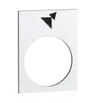 Harmony XAC Etykieta wymiary 30x40mm biała