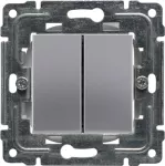 DANTE Zaślepka modułowa (2szt. 22,5mmx45mm) z uchwytem z pazurkami INOX