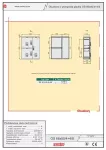 Obudowa poliestrowa - IP44/IP54, IK10, OS 66x80/4+4/8 daszek płaski