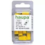 Nasuwka izol. 4,0-6/0,8x6,3 PVC żółta 10szt