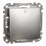 Łącznik 2-biegunowy, Sedna Design & Elements, szczotkowane aluminium