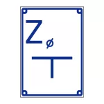 Tablica orientacyjna dla zasuwy 140x200 TODW-2
