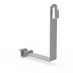 [OG] Uchwyt pod dachówkę z zamkiem Piano H-150mm