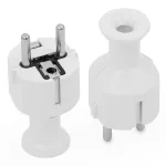WT-40 Wtyczka rozbieralna, prosta Uni-SCHUKO, 2p+Z Schuko, 16A, 250V; WT-40; biały