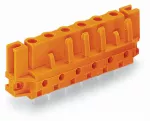Gniazdo THT Pin lutowniczy 0,6 x 1,0 mm konstrukcja prosta, pomarańczowa 232-762/047-000