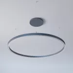 ALFREDO 1810/U wisząca DIRECT LED PHILIPS LV 122,5W/18832lm/3000K/TD/CAS, 230V, szary grafitowy (mat struktura) RAL 7024