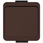 WNT-6/7S Wyłącznik zwierny światło/dzwonek-SMART- n/t; IP44; brązowy