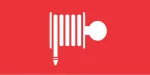 150x300 piktogram 61 hydrant logo awex (ISO7010)