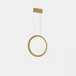 Pendant Circular Vertical Inward ø600 Surface LED 39W LED warm-white 2700K DALI Gold 2225lm CV4A-00V9AZDUEF