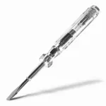 TN-1 Tester napięcia prądu, próbnik, fazer 230V, 125mm; bezbarwny