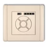 FLEXI Elektroniczny sterownik roletowy (przycisk strefowy) beżowy