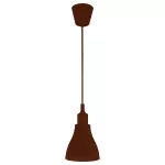 Lampa sufitowa Moderna K2 E27 60W brązowa