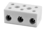 Złączka gwintowa porcelanowa CPO-30A-3P biały