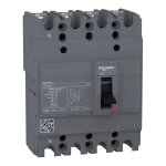 Wyłącznik Easypact EZC100N, TMD, 20 A, 4 biegunowy 3d