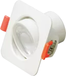 Oprawa downlight HEDA 8W 640lm 865 60° IP40 kwadrat 180-260V HDW084MC