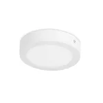 Ceiling fixture Easy Round Surface Ø170mm IP23 LED 10W LED warm-white 3000K ON-OFF White 874lm TC-0160-BLA
