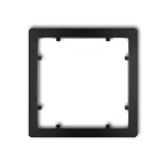 Adapter do standardu 55x55 mm, czarny mat