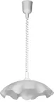 4675 Lampa wisząca Smerlato D42 E27/1x60W biała 230V, 50Hz