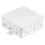 V7 BIAŁA Puszka n/t hermetyczna V7 IP-54 100x100x41 12-wl klik z osłabieniami biała