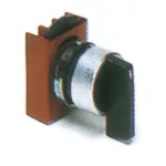 P9MSVX0N - łącznik pokrętny okrągły, metal, z ramką mont. czarny, 4 położenia stabilne